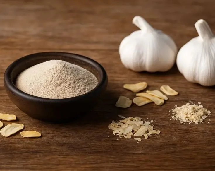 Dried garlic